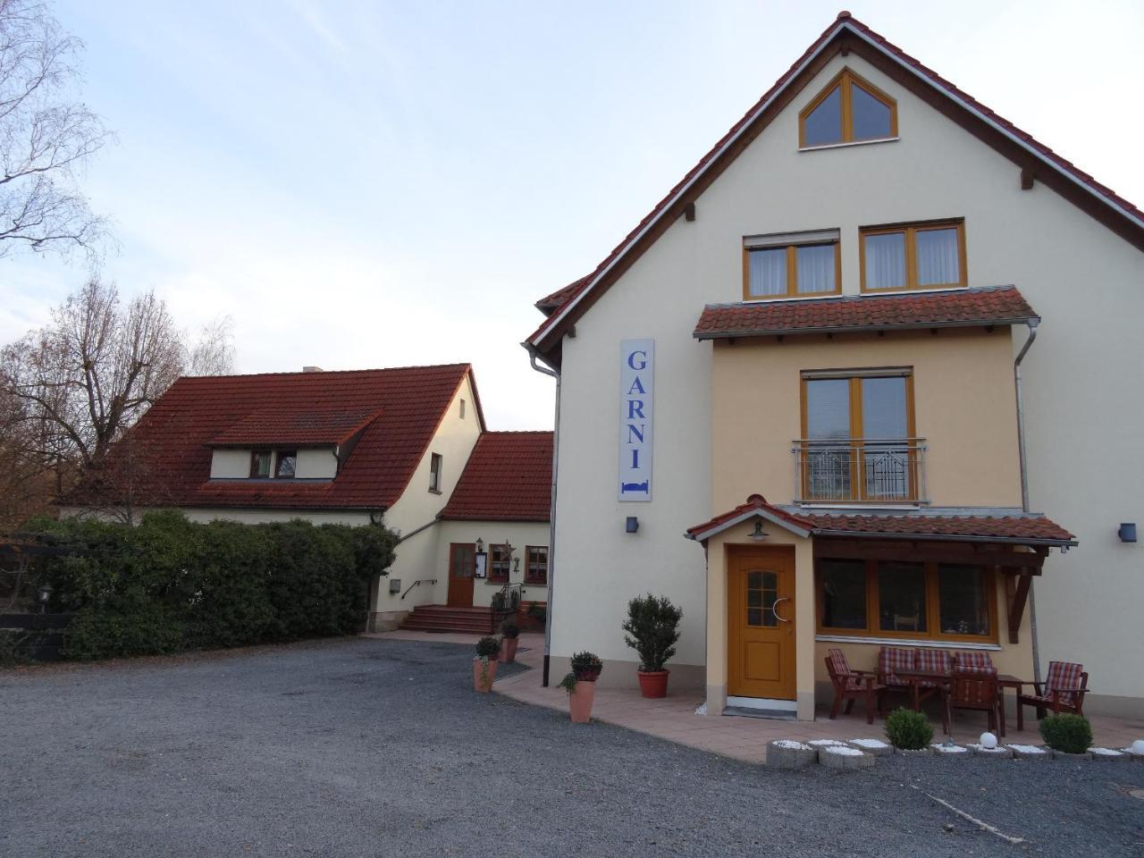 Apartmán Restaurant - Garni Bei Peppo Ebern Exteriér fotografie