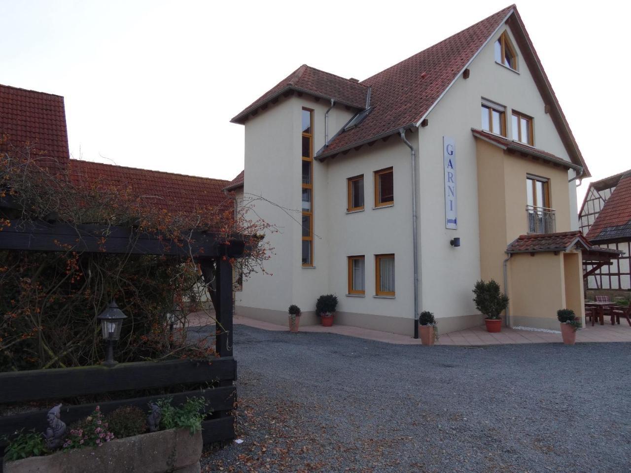 Apartmán Restaurant - Garni Bei Peppo Ebern Exteriér fotografie